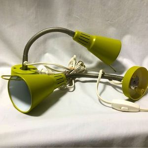 IKEA Mid Cent. Mod Chartreuse Light Fixtures Set of 2 by Marlanne & Knut Hagberg